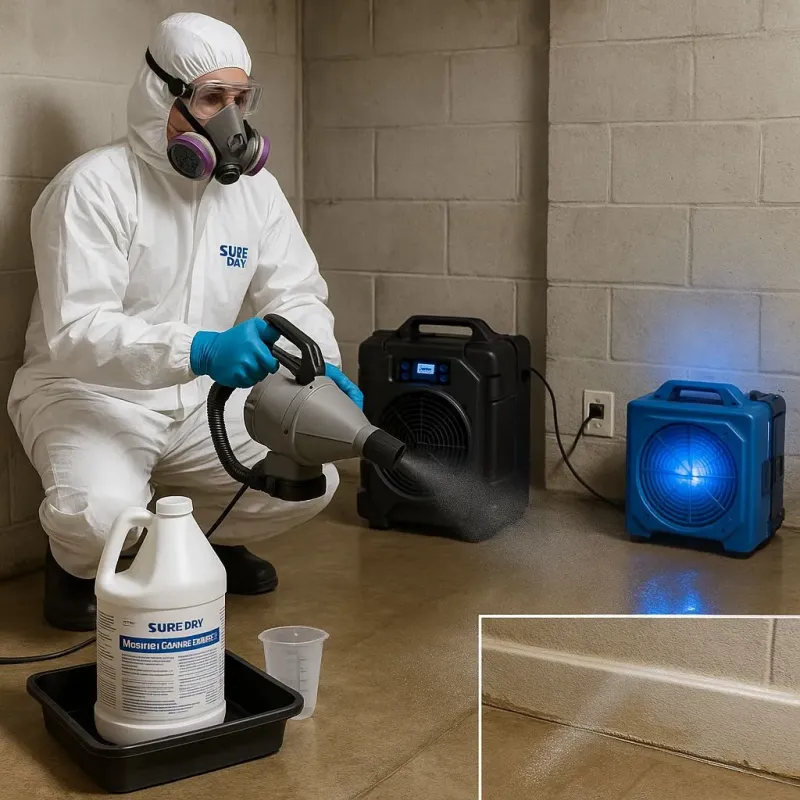 Sanitization and Odor Removal process in Richlands, VA
