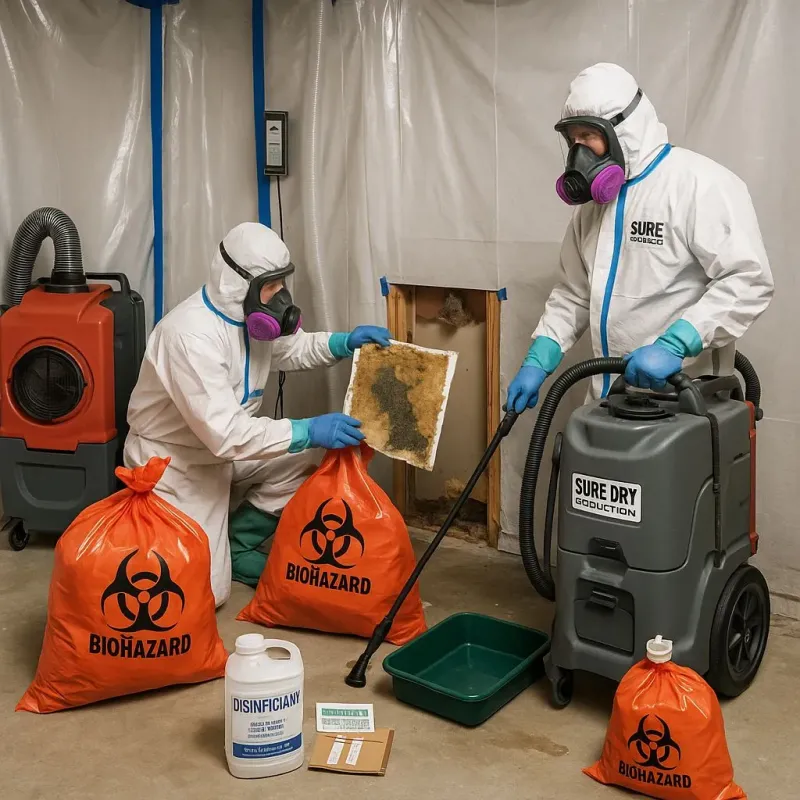 Contaminated Water Handling Protocols process in Richlands, VA