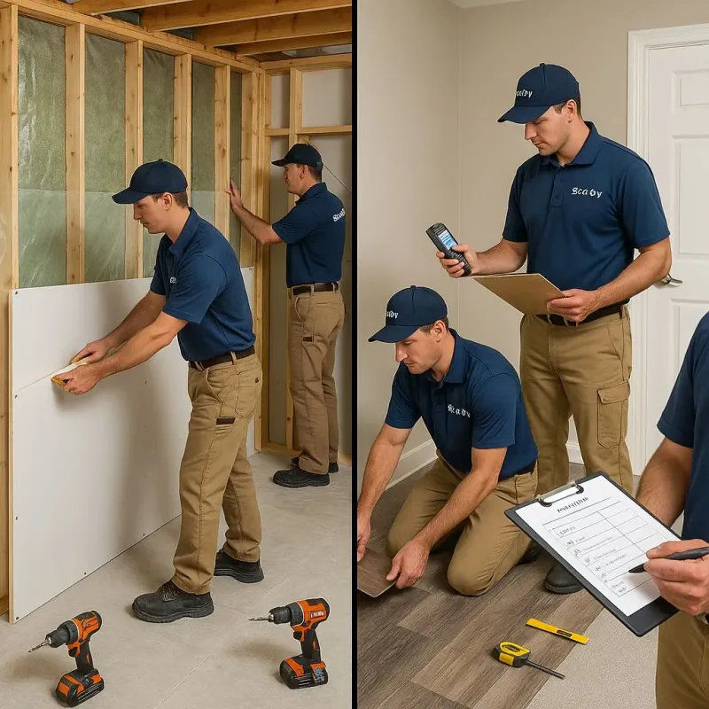 Repairs and Reconstruction process in Richlands, VA